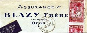 Oran enveloppes pub 1422